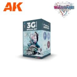 AK 3G Frozen Flesh Wargame Color Set (AK1066)